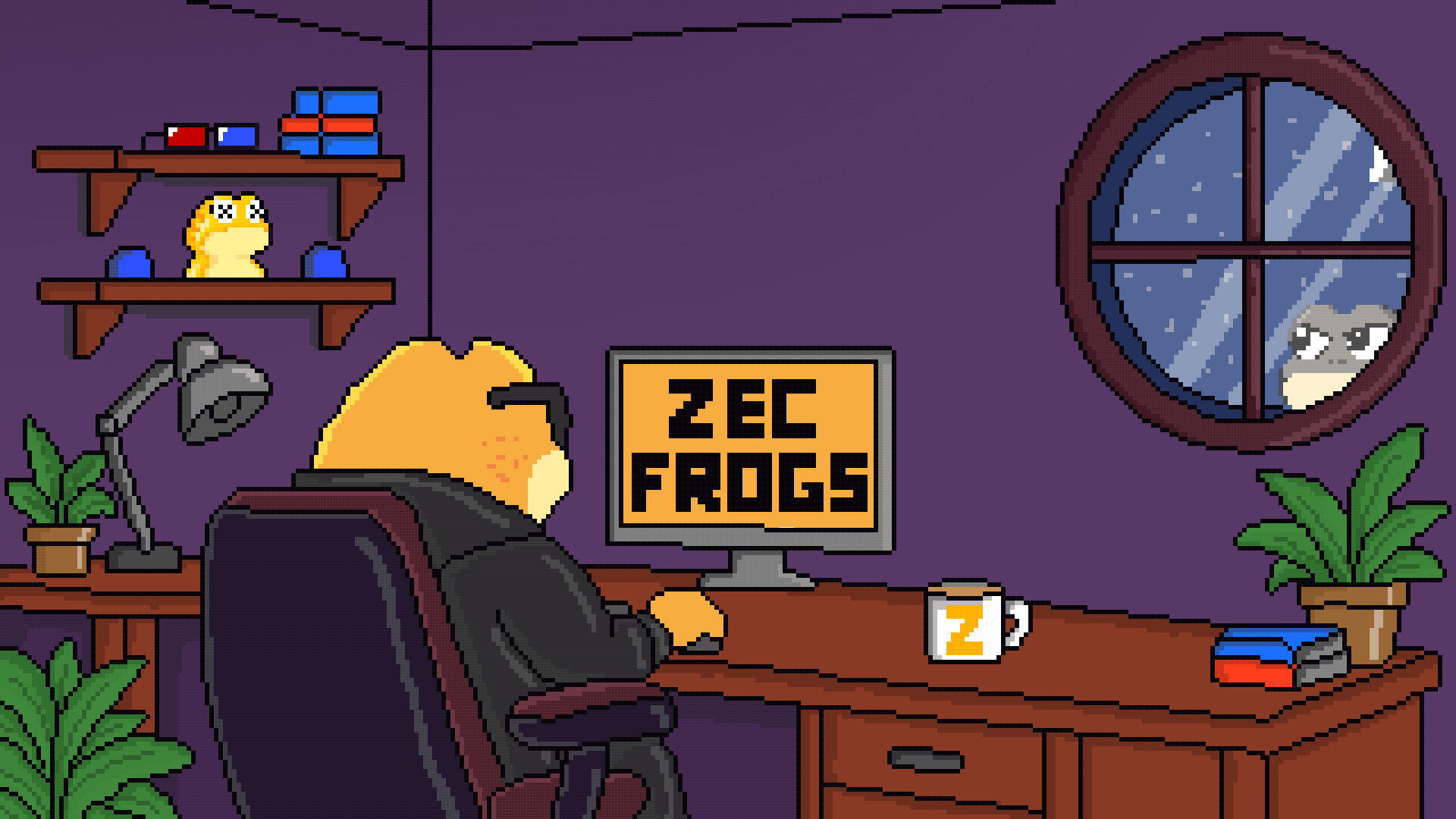 ZecFrogs collection artwork